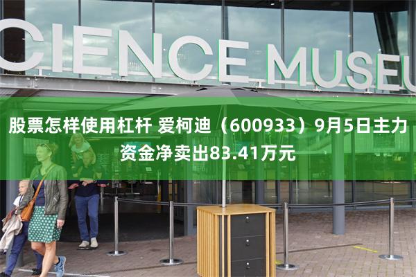 股票怎样使用杠杆 爱柯迪（600933）9月5日主力资金净卖出83.41万元