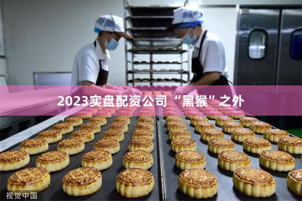 2023实盘配资公司 “黑猴”之外